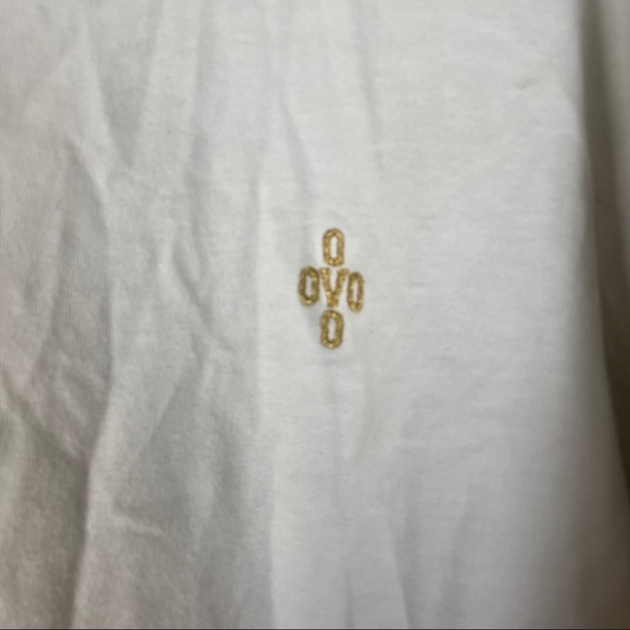 Octobers Very Own Drake White Shirt Size XL - Picture 2 of 6